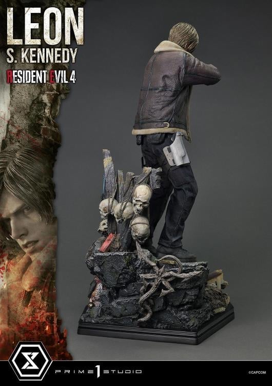 Resident Evil 4 Ultimate Premium Masterline Leon S. Kennedy 1/4 Scale Limited Edition Statue (with Bonus) Gallery Image 31