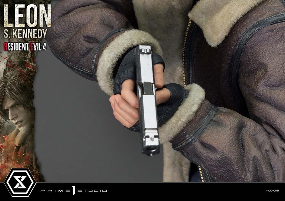Resident Evil 4 Ultimate Premium Masterline Leon S. Kennedy 1/4 Scale Limited Edition Statue (with Bonus) Gallery Image 60