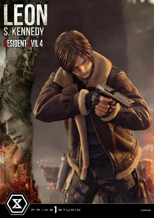 Resident Evil 4 Ultimate Premium Masterline Leon S. Kennedy 1/4 Scale Limited Edition Statue (with Bonus) Gallery Image 15