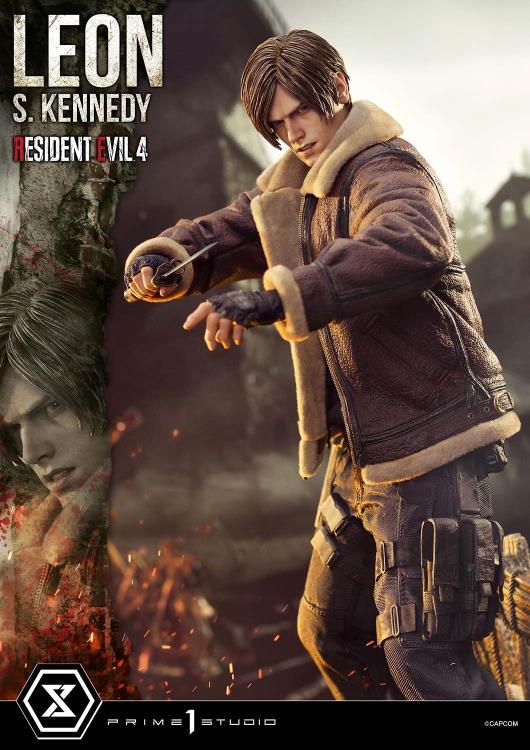 Resident Evil 4 Ultimate Premium Masterline Leon S. Kennedy 1/4 Scale Limited Edition Statue (with Bonus) Gallery Image 8