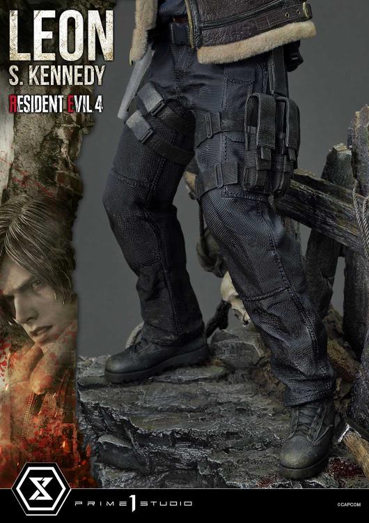 Resident Evil 4 Ultimate Premium Masterline Leon S. Kennedy 1/4 Scale Limited Edition Statue (with Bonus) Gallery Image 40