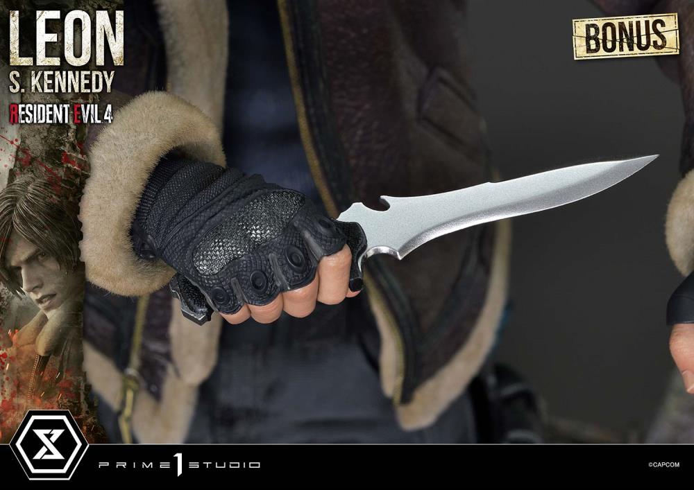 Resident Evil 4 Ultimate Premium Masterline Leon S. Kennedy 1/4 Scale Limited Edition Statue (with Bonus) Gallery Image 55
