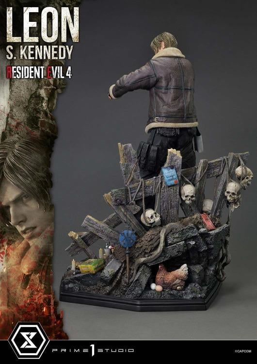 Resident Evil 4 Ultimate Premium Masterline Leon S. Kennedy 1/4 Scale Limited Edition Statue (with Bonus) Gallery Image 37
