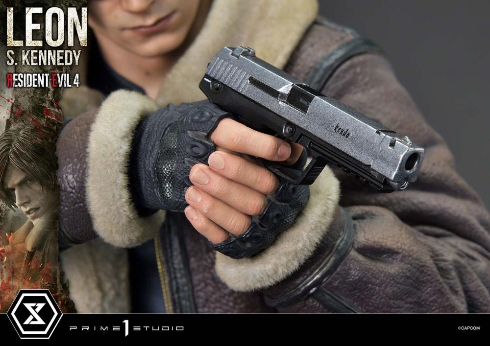 Resident Evil 4 Ultimate Premium Masterline Leon S. Kennedy 1/4 Scale Limited Edition Statue (with Bonus) Gallery Image 46