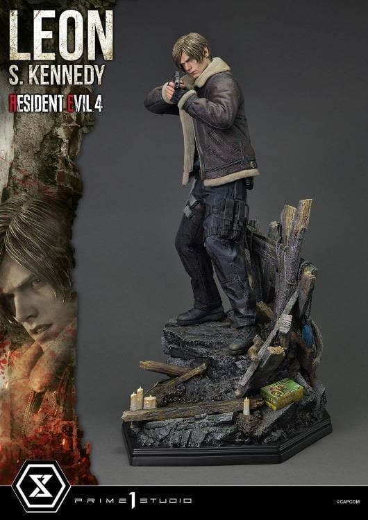 Resident Evil 4 Ultimate Premium Masterline Leon S. Kennedy 1/4 Scale Limited Edition Statue (with Bonus) Gallery Image 30