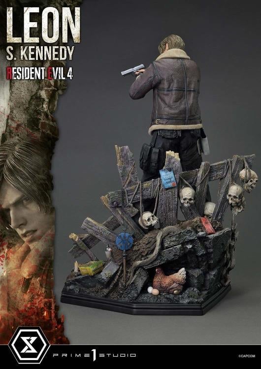 Resident Evil 4 Ultimate Premium Masterline Leon S. Kennedy 1/4 Scale Limited Edition Statue (with Bonus) Gallery Image 33