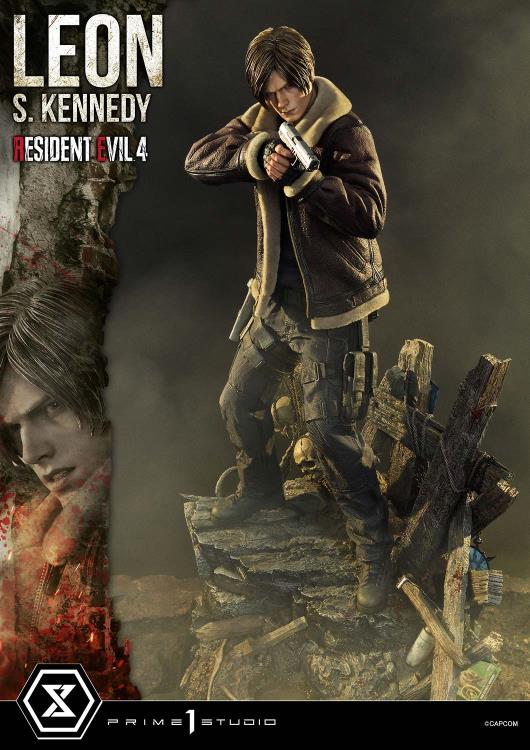 Resident Evil 4 Ultimate Premium Masterline Leon S. Kennedy 1/4 Scale Limited Edition Statue (with Bonus) Gallery Image 26