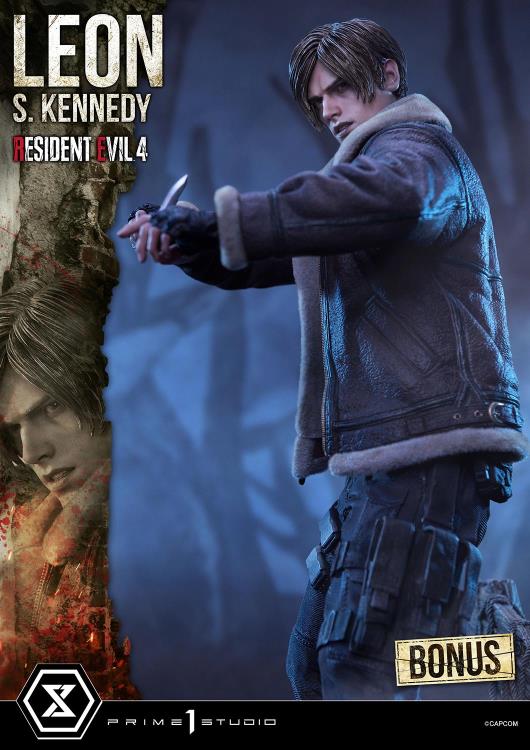 Resident Evil 4 Ultimate Premium Masterline Leon S. Kennedy 1/4 Scale Limited Edition Statue (with Bonus) Gallery Image 23