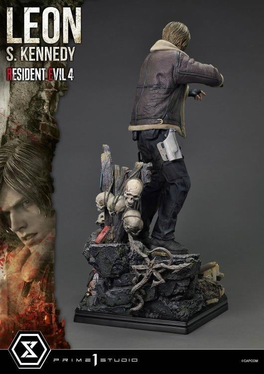Resident Evil 4 Ultimate Premium Masterline Leon S. Kennedy 1/4 Scale Limited Edition Statue (with Bonus) Gallery Image 35