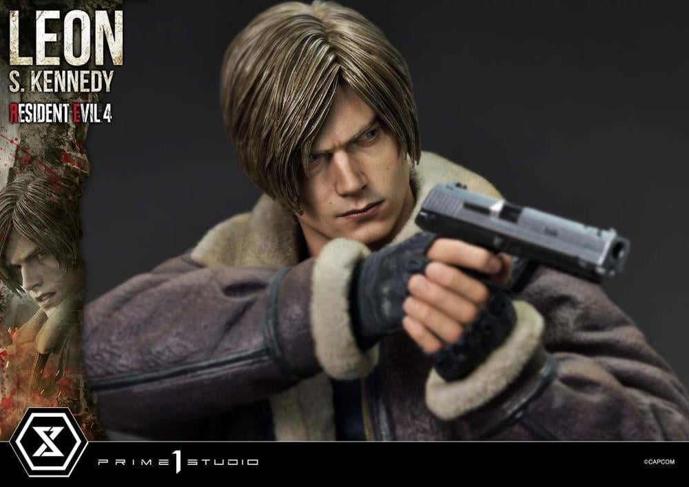 Resident Evil 4 Ultimate Premium Masterline Leon S. Kennedy 1/4 Scale Limited Edition Statue (with Bonus) Gallery Image 56