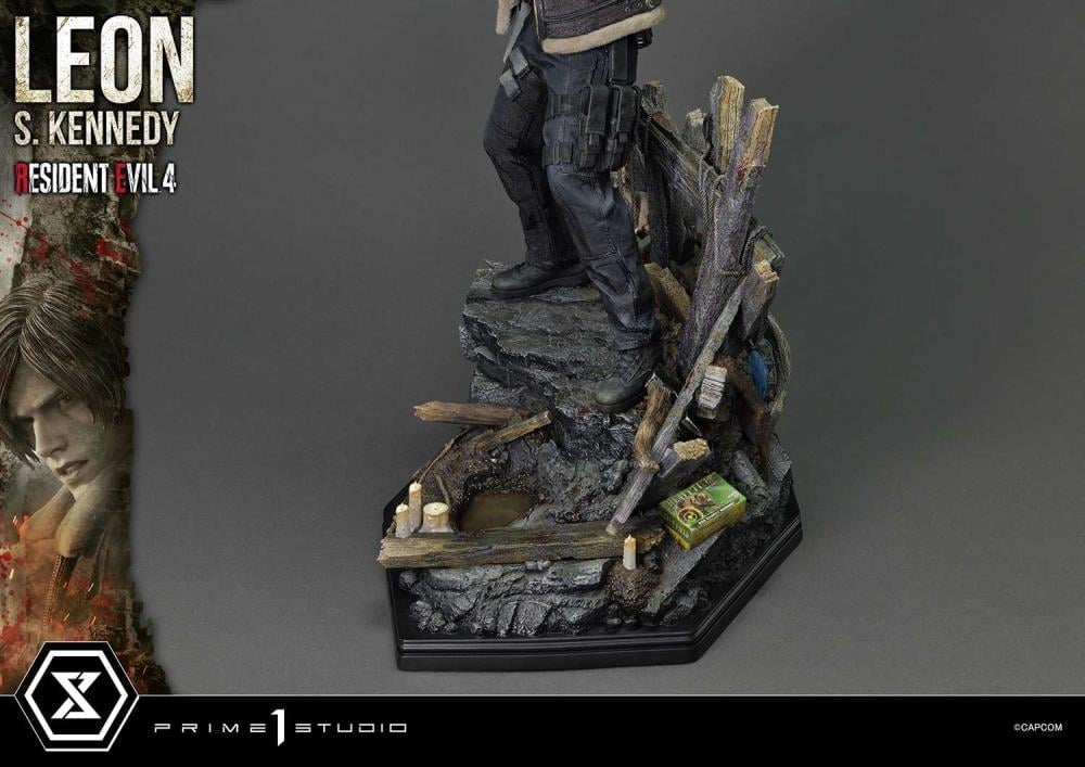 Resident Evil 4 Ultimate Premium Masterline Leon S. Kennedy 1/4 Scale Limited Edition Statue (with Bonus) Gallery Image 48