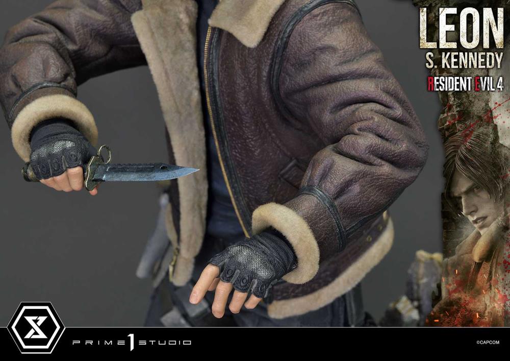 Resident Evil 4 Ultimate Premium Masterline Leon S. Kennedy 1/4 Scale Limited Edition Statue (with Bonus) Gallery Image 43