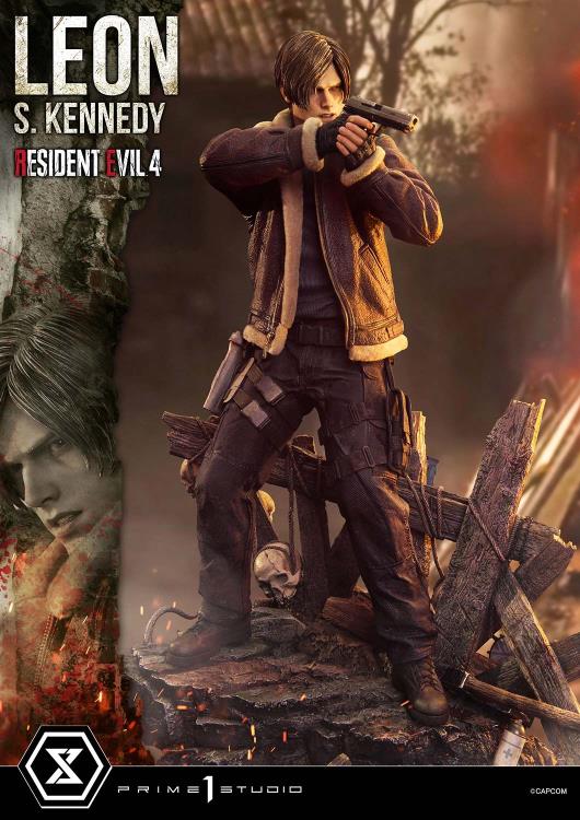 Resident Evil 4 Ultimate Premium Masterline Leon S. Kennedy 1/4 Scale Limited Edition Statue (with Bonus) Gallery Image 14