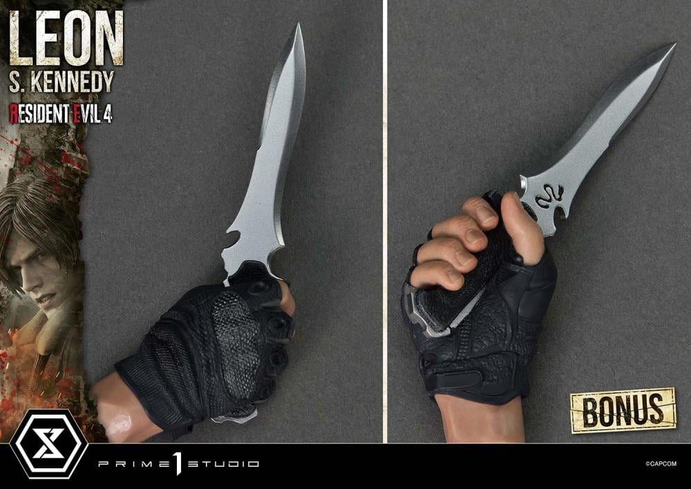 Resident Evil 4 Ultimate Premium Masterline Leon S. Kennedy 1/4 Scale Limited Edition Statue (with Bonus) Gallery Image 63