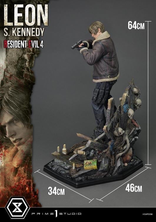 Resident Evil 4 Ultimate Premium Masterline Leon S. Kennedy 1/4 Scale Limited Edition Statue (with Bonus) Gallery Image 28