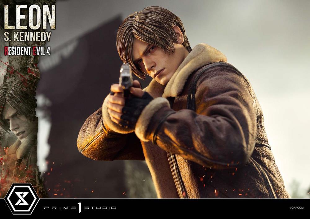 Resident Evil 4 Ultimate Premium Masterline Leon S. Kennedy 1/4 Scale Limited Edition Statue (with Bonus) Gallery Image 13