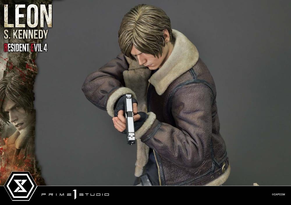 Resident Evil 4 Ultimate Premium Masterline Leon S. Kennedy 1/4 Scale Limited Edition Statue (with Bonus) Gallery Image 58