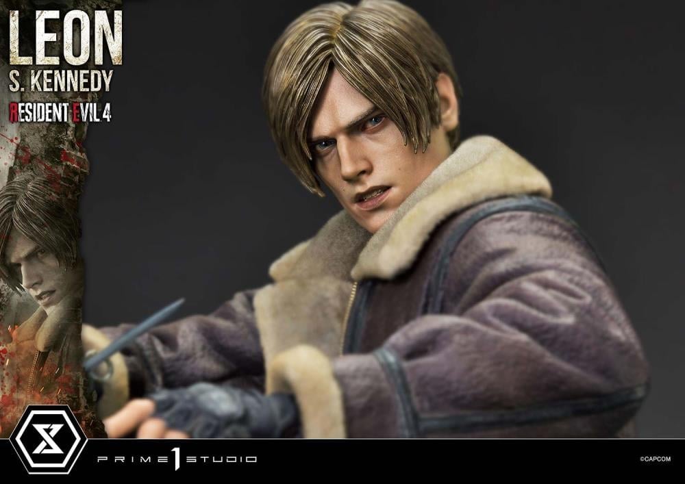 Resident Evil 4 Ultimate Premium Masterline Leon S. Kennedy 1/4 Scale Limited Edition Statue (with Bonus) Gallery Image 45
