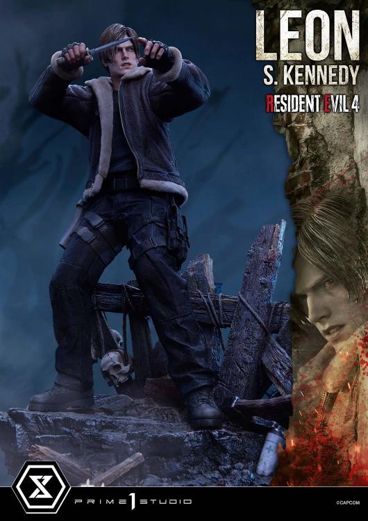Resident Evil 4 Ultimate Premium Masterline Leon S. Kennedy 1/4 Scale Limited Edition Statue (with Bonus) Gallery Image 20