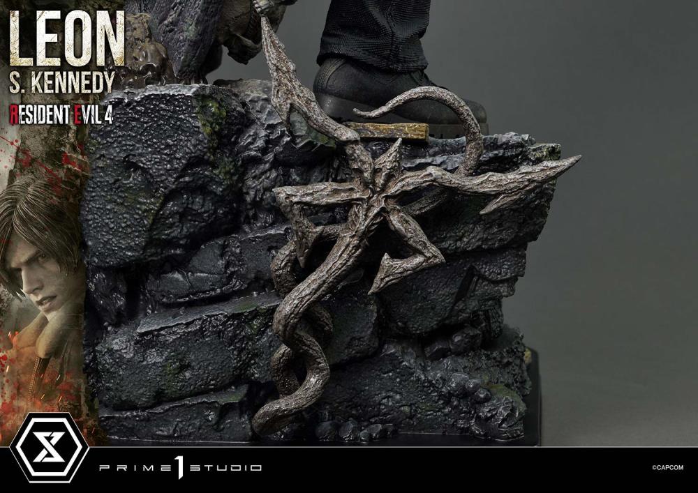 Resident Evil 4 Ultimate Premium Masterline Leon S. Kennedy 1/4 Scale Limited Edition Statue (with Bonus) Gallery Image 52