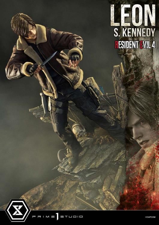 Resident Evil 4 Ultimate Premium Masterline Leon S. Kennedy 1/4 Scale Limited Edition Statue (with Bonus) Gallery Image 27