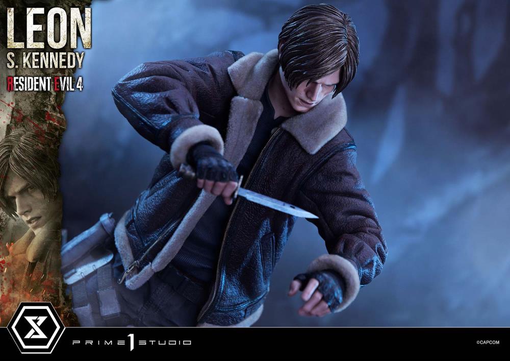 Resident Evil 4 Ultimate Premium Masterline Leon S. Kennedy 1/4 Scale Limited Edition Statue (with Bonus) Gallery Image 25