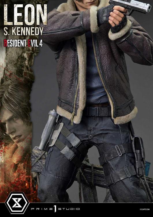 Resident Evil 4 Ultimate Premium Masterline Leon S. Kennedy 1/4 Scale Limited Edition Statue (with Bonus) Gallery Image 39