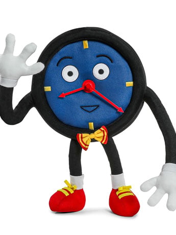 Don't Hug Me I'm Scared Tony the Talking Clock 13" Plush Gallery Image 2