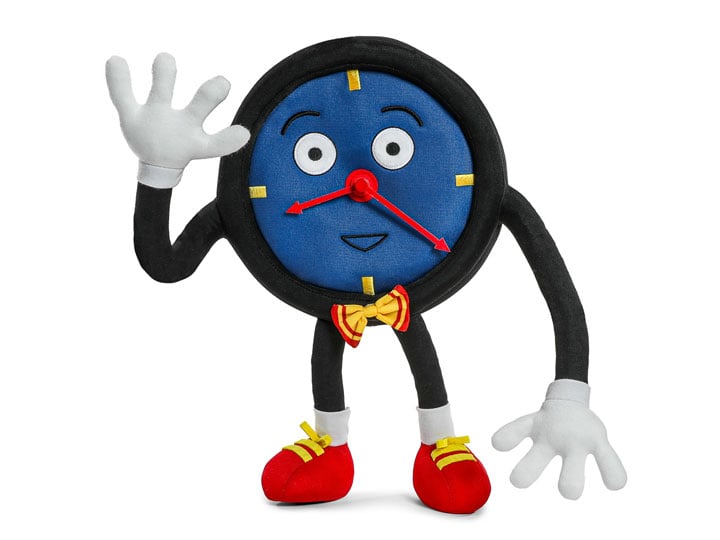 Don't Hug Me I'm Scared Tony the Talking Clock 13" Plush Gallery Image 1