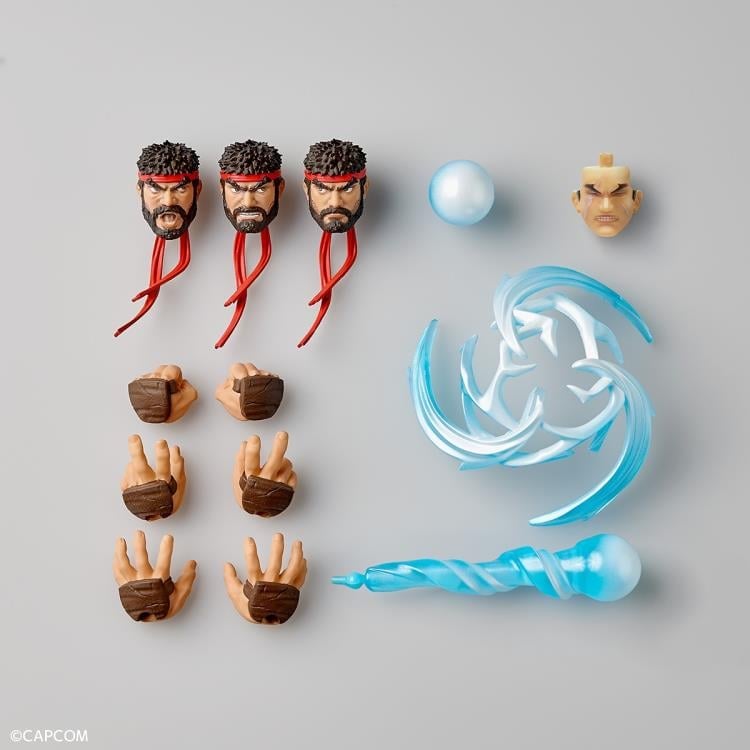Street Fighter 6 Amazing Yamaguchi Revoltech NR079 Ryu Action Figure