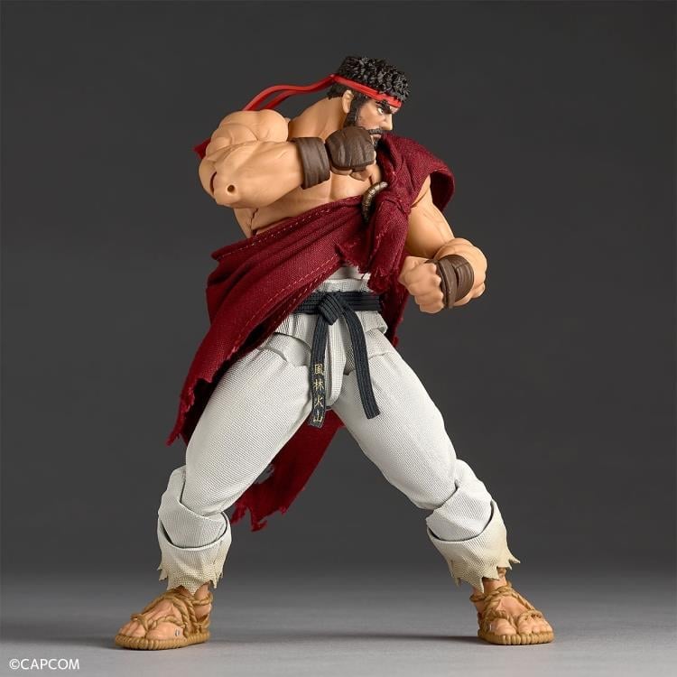 Street Fighter 6 Amazing Yamaguchi Revoltech NR079 Ryu Action Figure Gallery Image 4