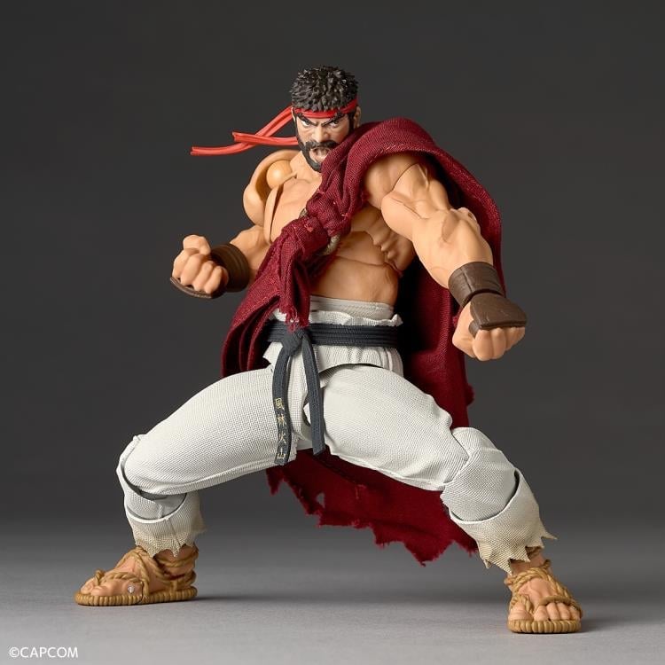 Street Fighter 6 Amazing Yamaguchi Revoltech NR079 Ryu Action Figure Gallery Image 5
