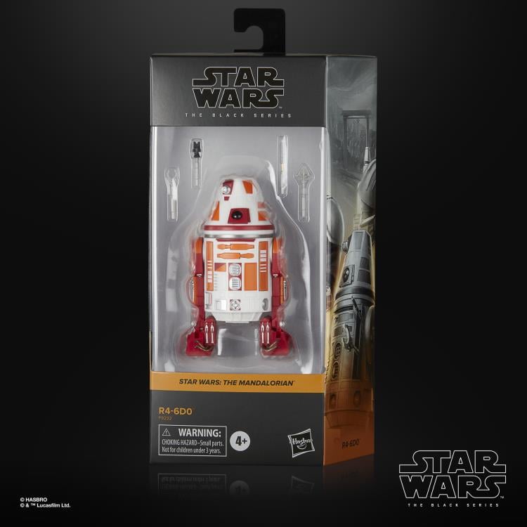 Star Wars: The Black Series 6" R4-6D0 (The Mandalorian) Action Figure Gallery Image 9