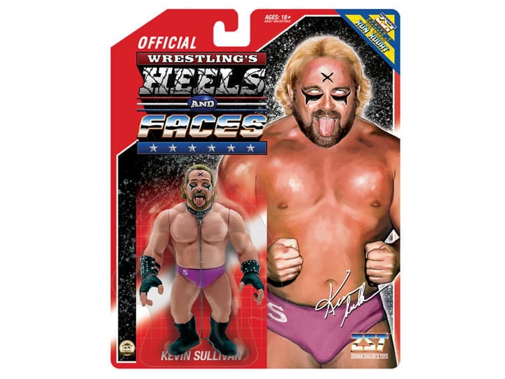 Wrestling's Heels and Faces Vol.2 Kevin Sullivan Action Figure