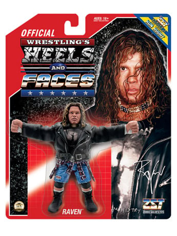 Wrestling's Heels and Faces Vol.2 Raven Action Figure
