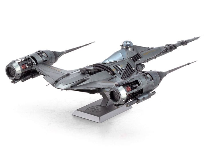 Star Wars Metal Earth Premium Series The Mandalorian's N-1 Starfighter Model Kit Gallery Image 1