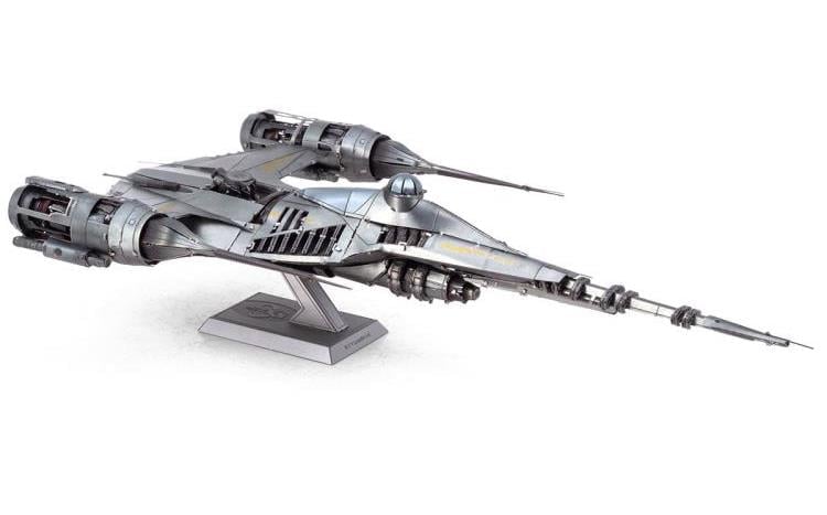 Star Wars Metal Earth Premium Series The Mandalorian's N-1 Starfighter Model Kit Gallery Image 5