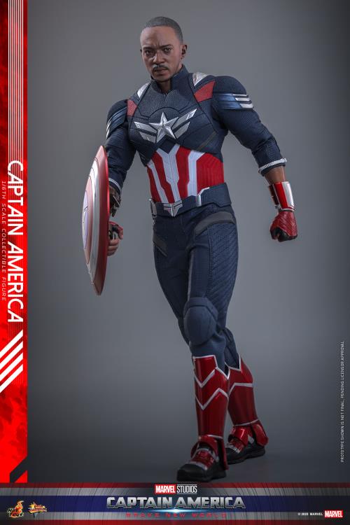 Captain America: Brave New World MMS779 Captain America 1/6th Scale Collectible Figure Gallery Image 13