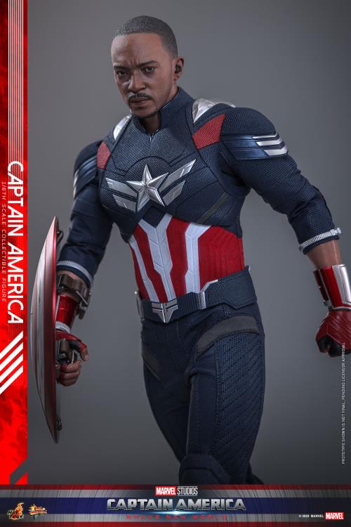 Captain America: Brave New World MMS779 Captain America 1/6th Scale Collectible Figure Gallery Image 14