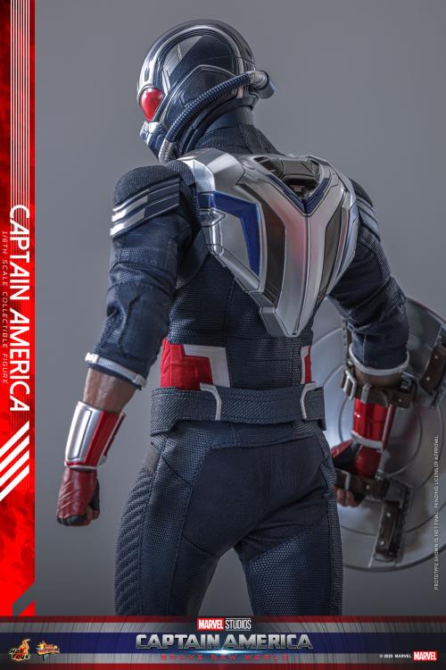 Captain America: Brave New World MMS779 Captain America 1/6th Scale Collectible Figure Gallery Image 11