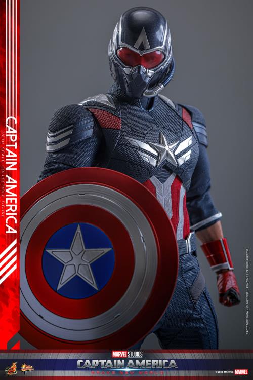 Captain America: Brave New World MMS779 Captain America 1/6th Scale Collectible Figure Gallery Image 10