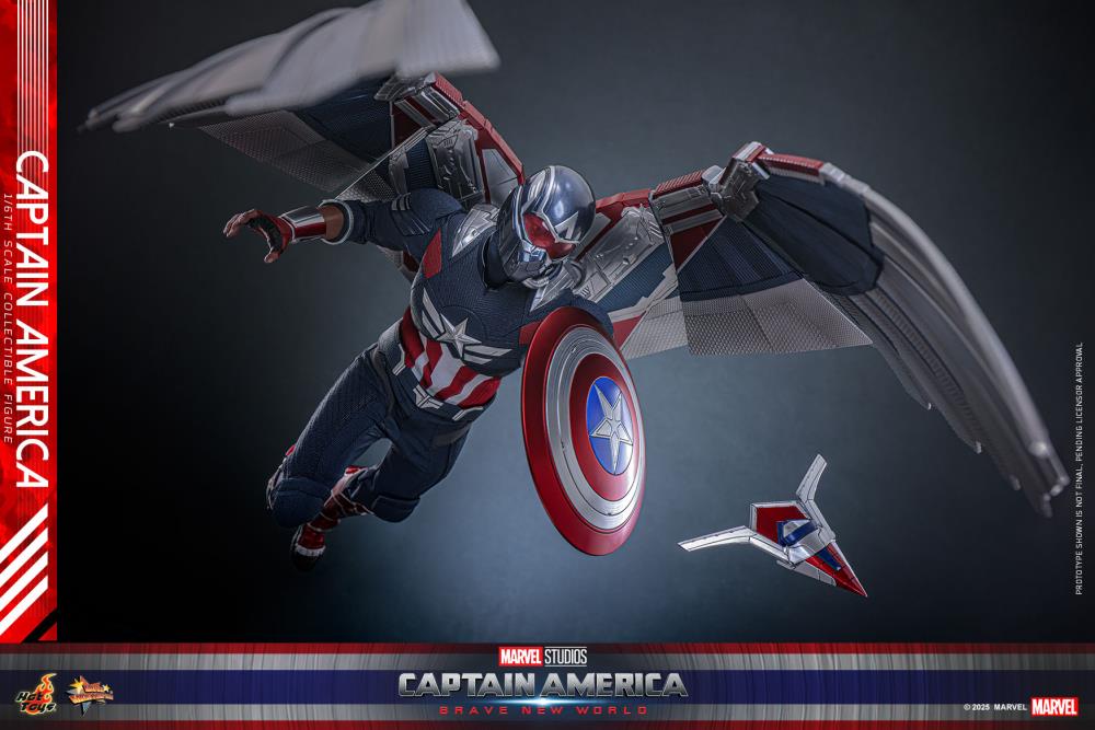 Captain America: Brave New World MMS779 Captain America 1/6th