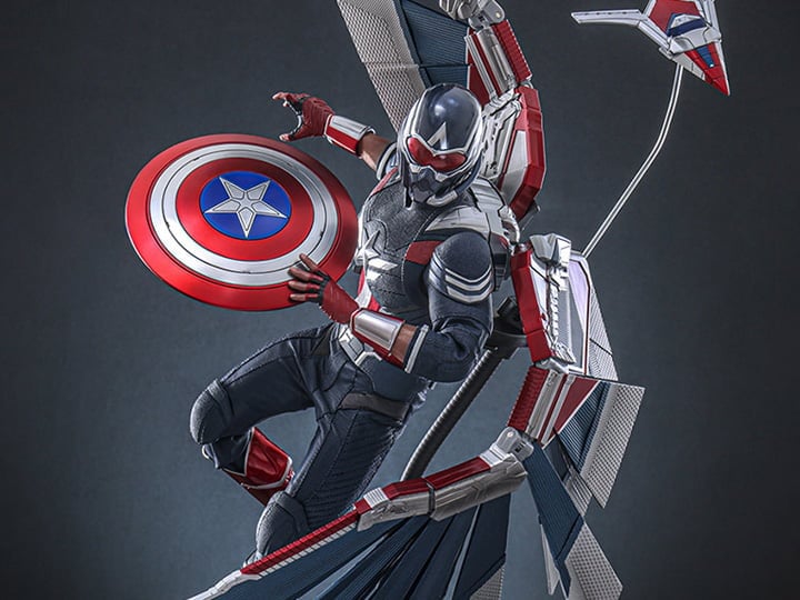 Captain America: Brave New World MMS779 Captain America 1/6th Scale Collectible Figure Gallery Image 1
