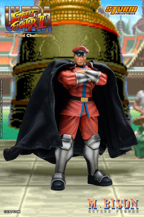 新品 ストームコレクティブルズ　ストリートファイターⅡ　バイソン Ultra Street Fighter II: The Final Challengers M. Bison 1/12 Scale
