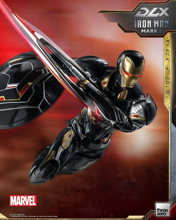 DLX アイアンマン・マーク50（ブラック×ゴールド） Infinity Saga DLX