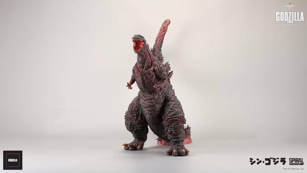 Shin Godzilla The Legacy Series: Tanaka Kenichi Modeling Collection Godzilla (Roaring Ver.) Limited Edition Statue Gallery Image 6