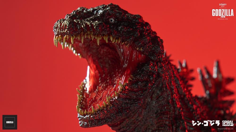 Shin Godzilla The Legacy Series: Tanaka Kenichi Modeling Collection Godzilla (Roaring Ver.) Limited Edition Statue Gallery Image 4