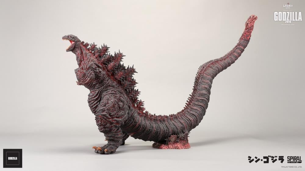 Shin Godzilla The Legacy Series: Tanaka Kenichi Modeling Collection Godzilla (Roaring Ver.) Limited Edition Statue Gallery Image 8