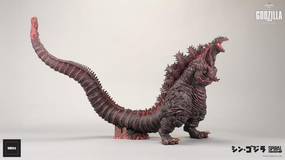 Shin Godzilla The Legacy Series: Tanaka Kenichi Modeling Collection Godzilla (Roaring Ver.) Limited Edition Statue Gallery Image 13