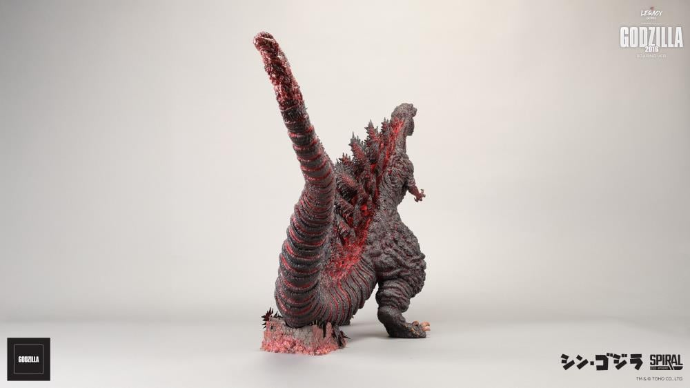 Shin Godzilla The Legacy Series: Tanaka Kenichi Modeling Collection Godzilla (Roaring Ver.) Limited Edition Statue Gallery Image 11